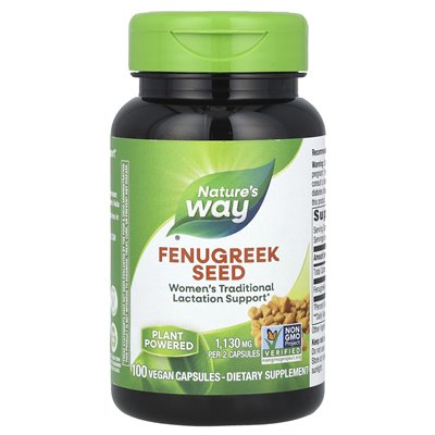 Nature's Way, Penaugreek Seed, 1130 mg, 100 vegan capsules (565 mg per capsule)