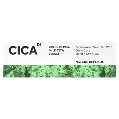 Nature Republic, CICA D1, Green Derma Mild CICA Serum, 1,69 Fl Oz (50 ml)
