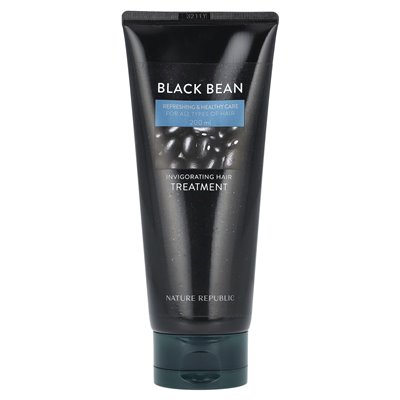 Nature Republic, Black Bean, ożywcze zabieg włosów, 6,76 Fl Oz (200 ml)