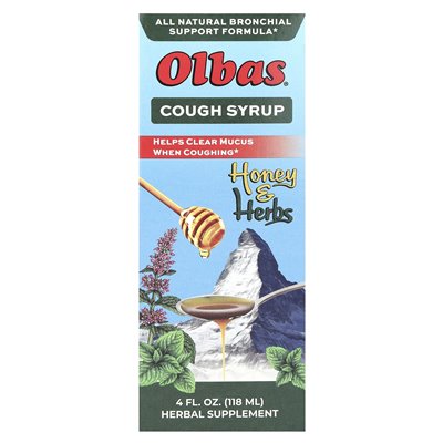 Olbas Therapeutic, Hustensaft, Honig und Kräuter, 4 fl oz (118 ml)
