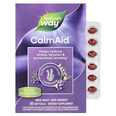 Nature's Way, Calmiaid, Clinically Tested Lavender, 30 Softgels