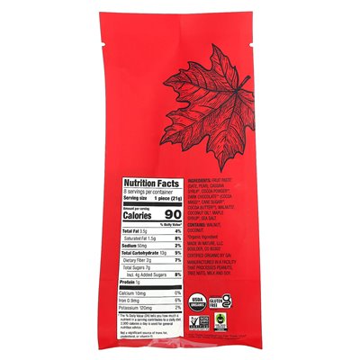 Made in Nature, Fudge Brownie Minis, Maple Walnut, 8 cookies, 5.92 oz (168 g)
