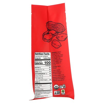 Made in Nature, Fudge Brownie Minis, masło orzechowe, 8 ciastek, 5,92 uncji (168 g) Made in Nature, Fudge Brownie Minis, masło orzechowe, 8 ciastek, 5,92 uncji (168 g)