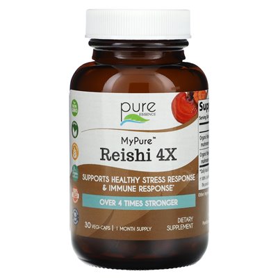 Pure Essence, My Pure, Reishi 4x, 30 Vegi-Kapseln