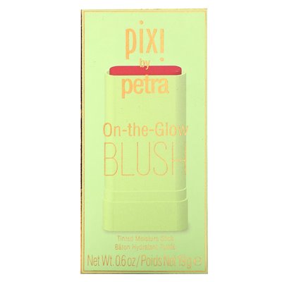 Pixi Beauty, Blush On-the-Glow, zabarwiony wilgoć, rubin, 0,6 uncji (19 g) Pixi Beauty, Blush On-the-Glow, zabarwiony wilgoć, rubin, 0,6 uncji (19 g)