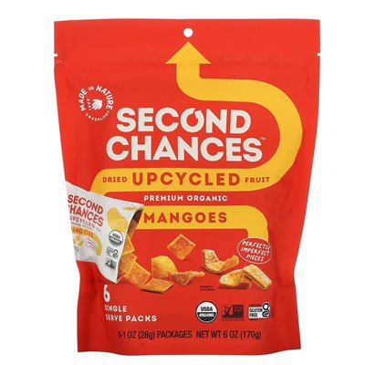 Made in Nature, Second Chance Mango, Trockenfrüchte, 6 Packungen, je 1 oz (28 g)