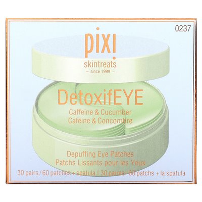 Pixi Beauty, Detoxifeye, Depuffing Eye Patches, 60 łatek