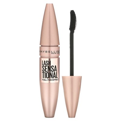 Maybelline, rzęs sensacyjny tusz do rzęs, 253 Blackest Black, 0,32 Fl Oz (9,5 ml)