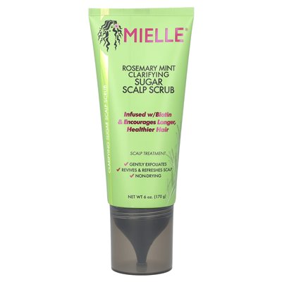 Mielle, Clainficing Sugar Scrub, Rosemary Mint, 6 uncji (170 g)