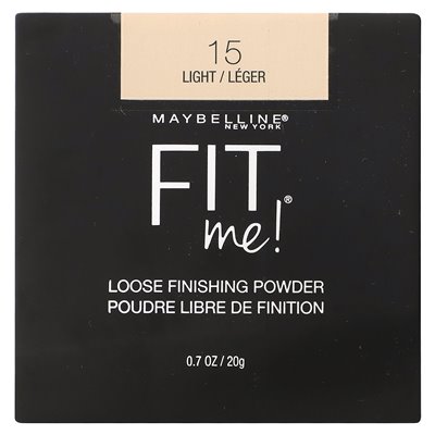 Maybelline, Match Me, Loose Finishing Powder, 15 Lights, 0.7 oz (20 g)