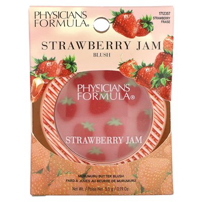 Formuła lekarzy, Murumuru Buth Blush, 1712357 Strawberry Jam, 0,19 uncji (5,5 g) Formuła lekarzy, Murumuru Buth Blush, 1712357 Strawberry Jam, 0,19 uncji (5,5 g)