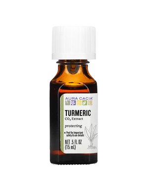Aura Cacia, Turmeric, CO2 Extract, 0.5 fl oz (15 ml) Aura Cacia, Turmeric, CO2 Extract, 0.5 fl oz (15 ml)