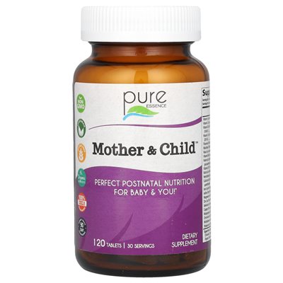 Pure Essence, Mother &amp Child, 120 tabletek