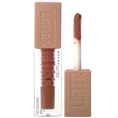 Maybelline, Lifter Gloss with Hyaluronic Acid, 008 Stone, 0.18 Fl Oz (5.4 ml)