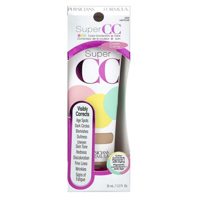Doctors Formula, Super CC, Color Correcting + Care Cream, 6234 Light, 1.2 fl oz (35 ml) Doctors Formula, Super CC, Color Correcting + Care Cream, 6234 Light, 1.2 fl oz (35 ml)