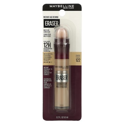 Maybelline, instant Age Rewind, eraser, multi-concealer, 122 sand, 0.2 fl oz (6 ml)