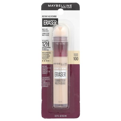 Maybelline, instant Age Rewind, eraser, multi concealer, 100 ivory, 0.2 fl oz (6 ml)