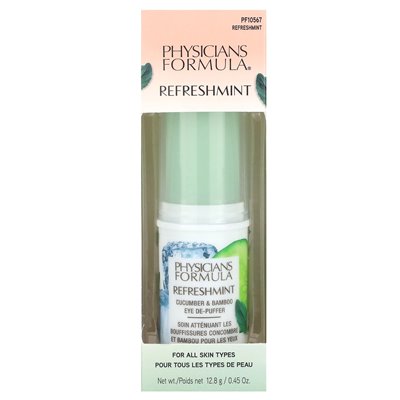 Doctors Formula, Refresher, Cucumber & Bamboo Eye De-Puffer, 0.45 oz (12.8 g)