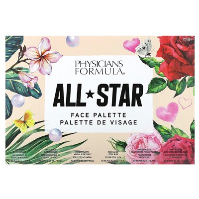 Doctors Formula, All Star Face Palette, 1 palette
