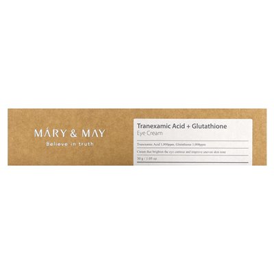 Mary & May, Tranexamic Acid + Glutathione Eye Cream, 1.05 oz (30 g)