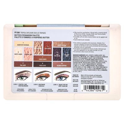 Formuła lekarzy, paleta cieni do powiek, PF10961 Dni tropikalne, 0,55 uncji (15,6 g)