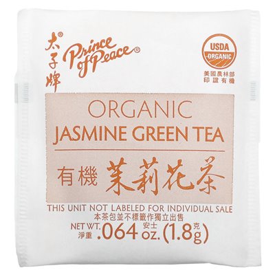 Prince of Peace, Bio-Jasmin-Grüntee, 20 Teebeutel, 1,27 oz (36 g)