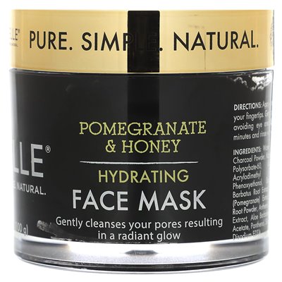 Mielle, Hydrating Face Beauty Mask, Granat &amp Honey, 3,5 Fl Oz (100 g)