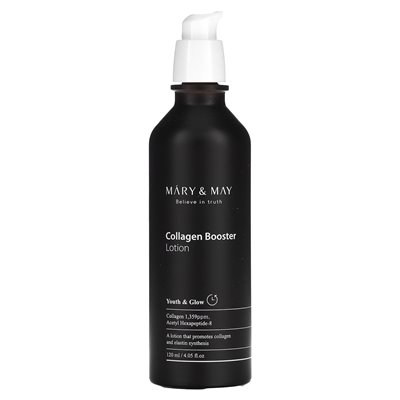 Mary &amp May, Collagen Booster Lotion, 4.05 Fl Oz (120 ml)
