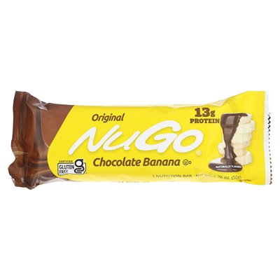 NUGO Nutrition, Schoko-Bananen-Riegel, 15 Riegel, je 1,76 oz (50 g)