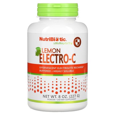 NutriBiotic, Immunity, Lemon Electro-C, 8 oz (227 g) NutriBiotic, Immunity, Lemon Electro-C, 8 oz (227 g)