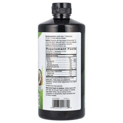 Nature's Way, Bio-MCT-Öl, 30 Fl Oz (887 ml)