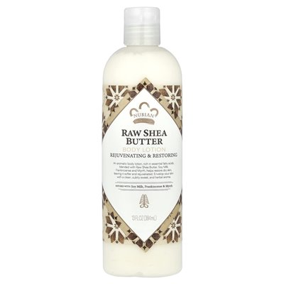 Dziedzictwo Nubijskie, balsam do ciała, surowe masło shea, 13 flory (384 ml) Dziedzictwo Nubijskie, balsam do ciała, surowe masło shea, 13 flory (384 ml)
