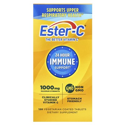 Nature's Bounty, Ester-C®, Maximum Strength, 1000 mg, 120 Vegetarian Film-Coated Tablets