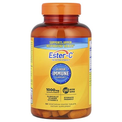 Nature's Bounty, Ester-C®, Maximum Strength, 1000 mg, 120 Vegetarian Film-Coated Tablets