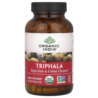 Organic India, Triphala, 180 vegetarische Kapseln