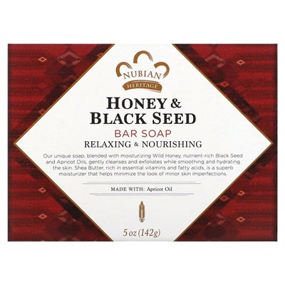 Nubian Heritage, Honey & Black Seed Bash, 5 uncji (142 g) Nubian Heritage, Honey & Black Seed Bash, 5 uncji (142 g)