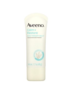 Aveeno, Uspokój i Przywróć, Terapia Skóry Balm, Bezzapachowy, 1.7 uncji (48 g)