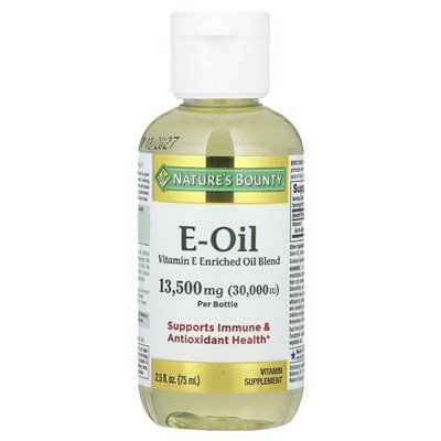 Nature's Bounty, witaminy E-olein, 2,5 fl oz (75 ml) Nature's Bounty, witaminy E-olein, 2,5 fl oz (75 ml)