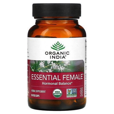Organic India, Essential Women, Hormonelles Gleichgewicht, 90 pflanzliche Wirkstoffe