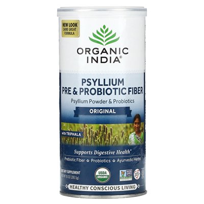 Organic India, Psyllium Pre- und Probiotika-Ballaststoffe, Original, 10 oz (283,5 g)
