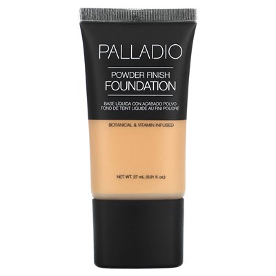 Palladio, Powder Finish Foundation, Honey PFS05, 0.91 Fl Oz (27 ml)