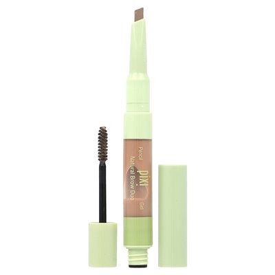Pixi Beauty, 2-w-1 naturalny duet brwi, Brow Pencil &amp Gel, 0740 Natural Blonde, 1 Count