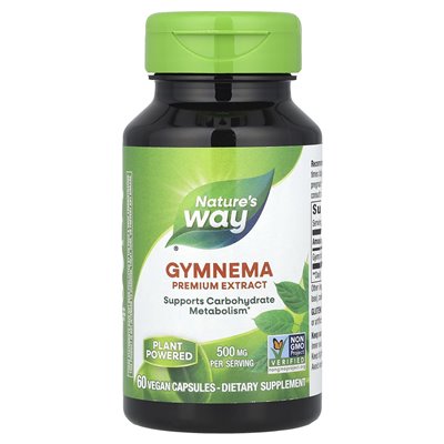 Nature's Way, Gymnema, 500 mg, 60 vegan capsules