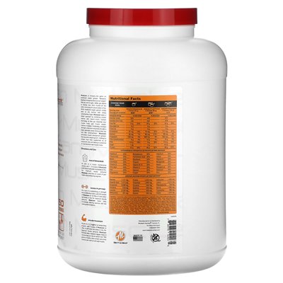 Metaboliczne odżywianie, muskulan, chuda masy mięśni, koktajl mleczny masła orzechowego, 5 funtów