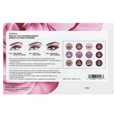 Formuła lekarzy, Rosé All Play, Eyeshadow Bouquet, 1711516 Rose, 0,48 uncji (13,7 g)
