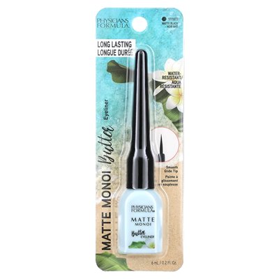 Doctors Formula, Matte Monoi, Eyeliner Butter, 1711877 Matte Black, 0.2 fl oz (6 ml) Doctors Formula, Matte Monoi, Eyeliner Butter, 1711877 Matte Black, 0.2 fl oz (6 ml)