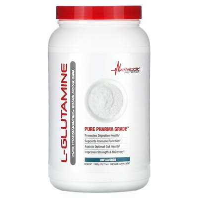 Odżywianie metaboliczne, L-glutamina, niezmienna, 35,27 uncji (1000 g)