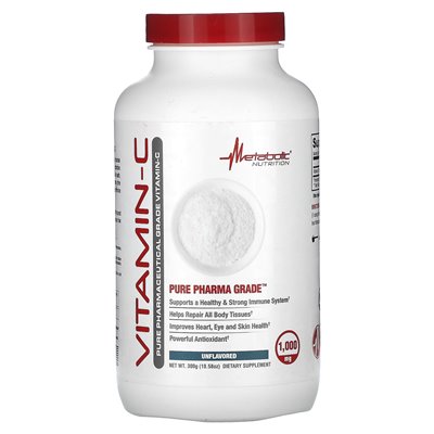 Metabolic Nutrition, Vitamin C, bedingungslos, 1000 mg, 10,58 oz (300 g) Metabolic Nutrition, Vitamin C, bedingungslos, 1000 mg, 10,58 oz (300 g)