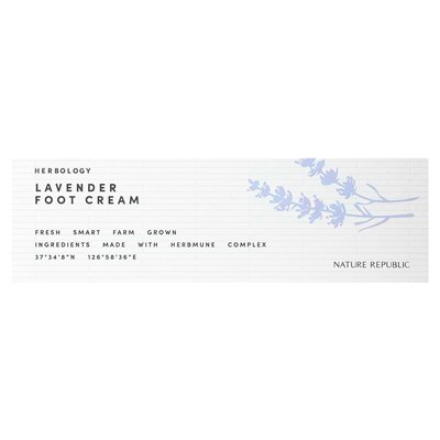 Nature Republic, Herbology, Lavender Foot Cream, 2.36 fl oz (70 ml)
