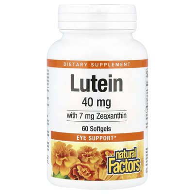 Naturalne czynniki, luteina, 60 miękkich